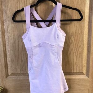 Lululemon pink tank